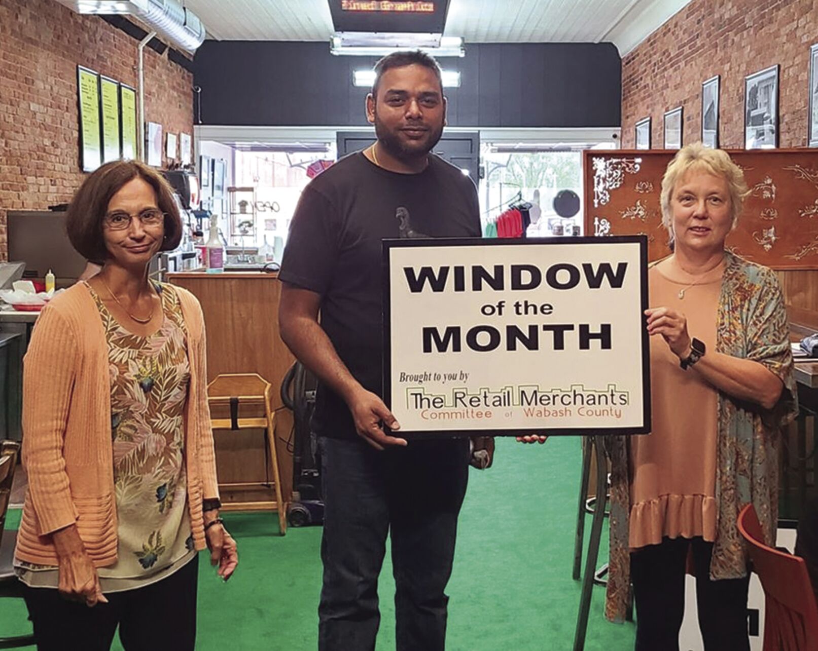 August Winner of the Window of the Month: Vick's Bread & Brew