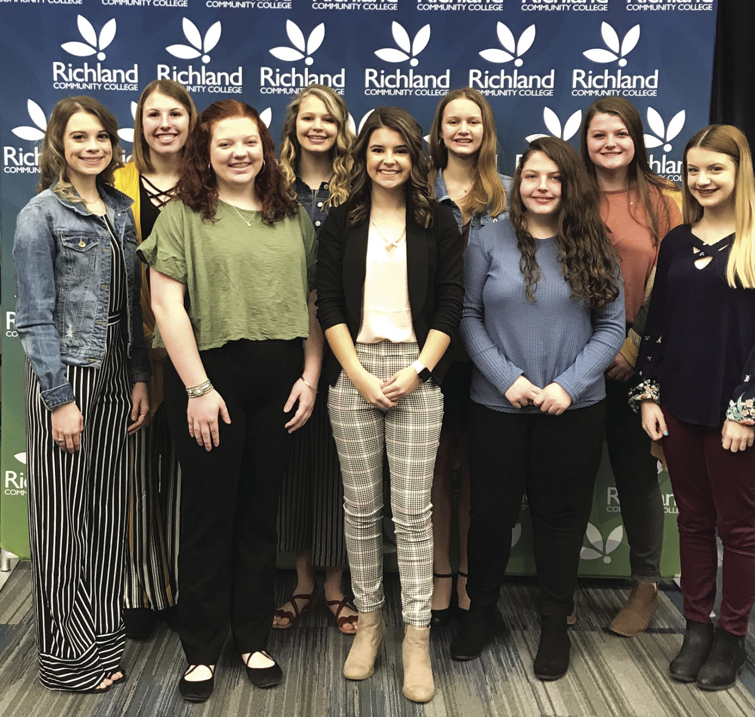 Nine women from ECHS prepare for the Women Changing the Face of Ag conference in Decatur March 5